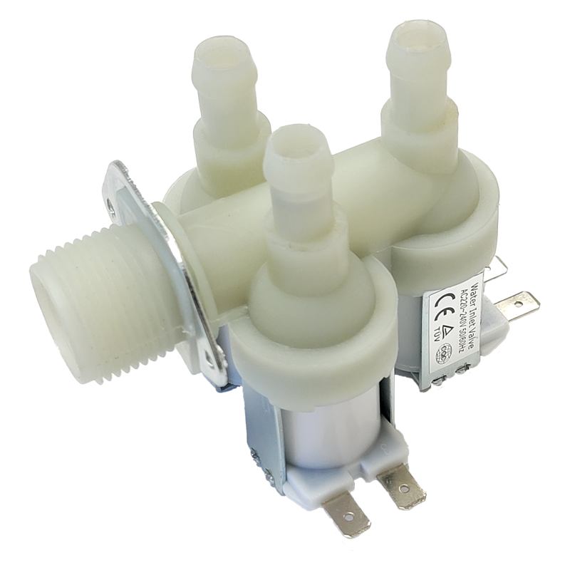 Washer Inlet Valve 3 way 240v 50/60HZ Metric Thread